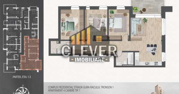 Apartament 4 camere Pallady, Metrou 8 min | Comision 0%
