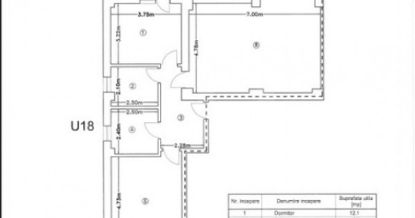 Apartament 3 camere, 97 mp, zona Pacurari-Rediu