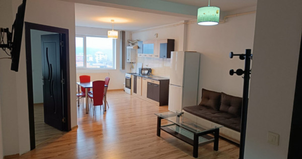 Apartament 2 camere mobilat și utilat, 58mp + parcare