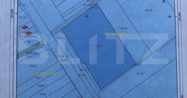 Teren extravilan, 17.625 mp, zona Bungetu - deschidere la DN
