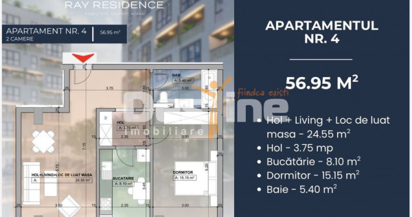 Complex Ray Residence - 2 Camere