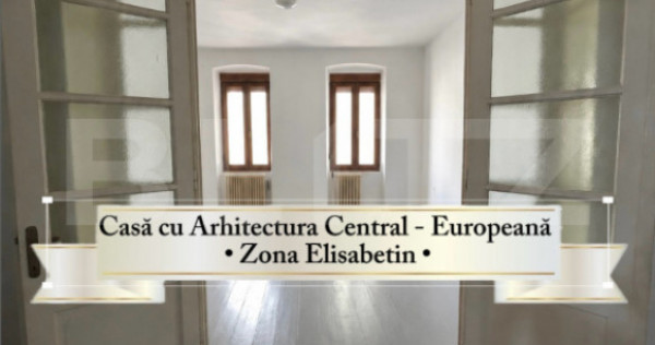 Casă individuală, 119 mp, 678 mp teren, zona Elisabetin