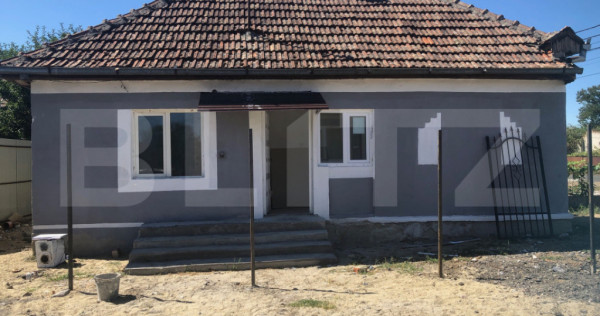 De vanzare casa semifinisata , 41mp , 131 mp teren , zona Pe