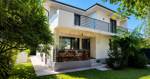 VilДѓ 5 camere, curte 500 mp, garaj, Corbeanca