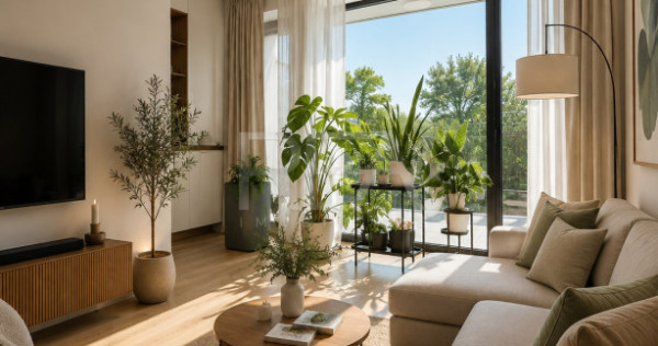 3 camere Barbu Văcărescu decomandat, centrală, et. 2