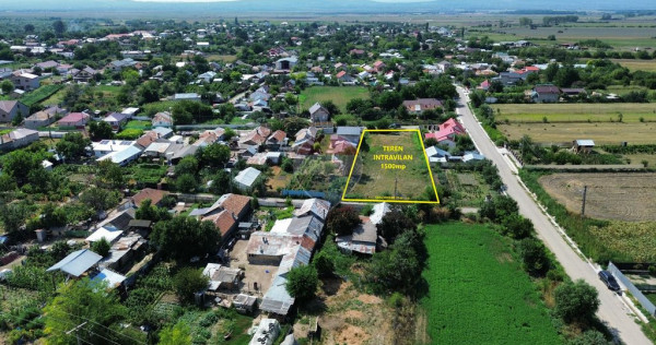 Teren 1,500mp Slobozia Ciorasti / Strada Trandafirilor