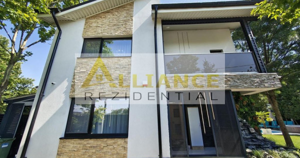 Vila premium P+1+M | 185 mp utili | Teren 650 mp | Piscina | Mobilata si utilata
