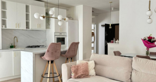 Apartament 2 camere, 60 MP+ Parcare, Zona VIVO , Floresti