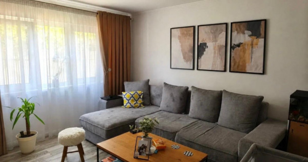 Apartament 3 camere + balcon inchis, intre lacuri