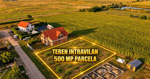 Teren intravilan, 500mp, Harman, Brasov