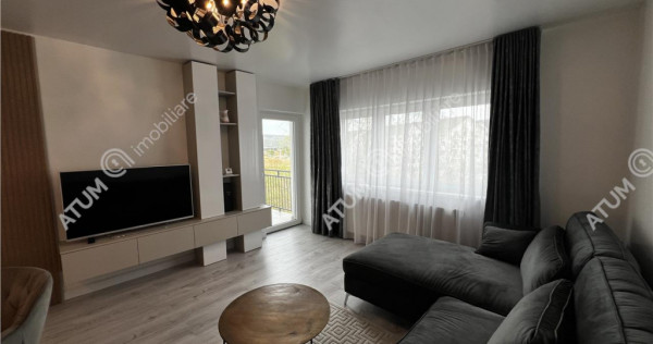 Apartament modern cu 3 camere si 2 balcoane la etajul 2 zona