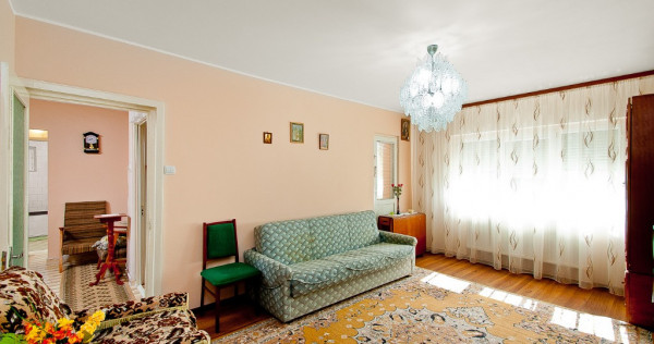 Vand apartament 2 camere,decomandat,in Galati,I.C Frimu,etaj 3