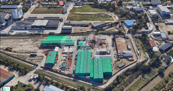 Hală industrială 950 mp utili de &icirc;nchiriat | Calea Moine?