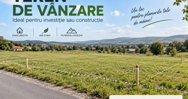 Teren strada Fermelor punct Banca