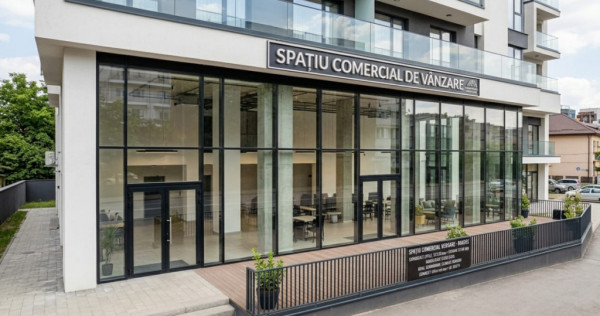 Spatiu comercial 173.24 mp,+ terasa 67.66 Dambul Rotund Cluj