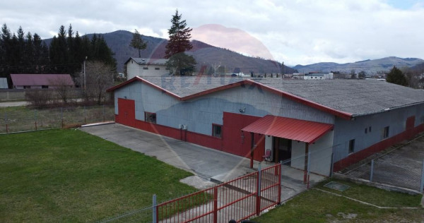 Hală industrială cu birouri si teren Gura Humorului