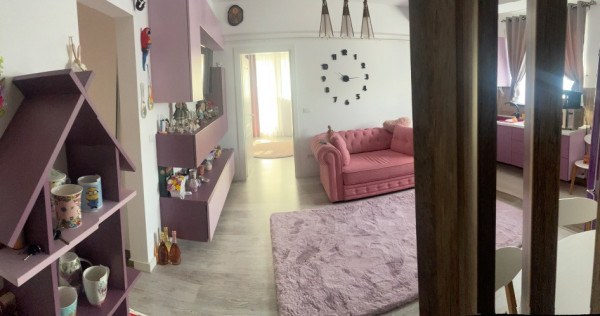 Proprietar,apartament 2 cam.46mp,et.1,bl.nou,Plopii fără soț Bucium.