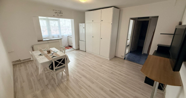Apartament cu 2 camere si balcon de 4 mp, zona Buziasului