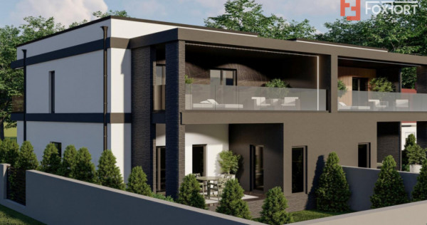 Duplex despartit prin garajul vecinului - 5 camere, finisaje