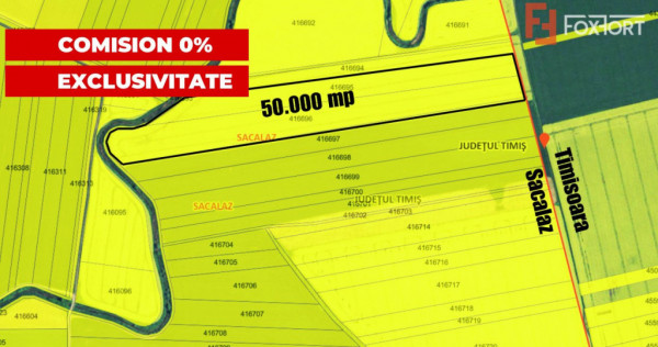 COMISION 0% Teren extravilan agricol, 5ha- Oportunitate inve