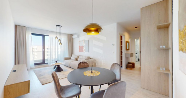 Baneasa - Greenfield - 2 camere - loc de parcare - bloc nou