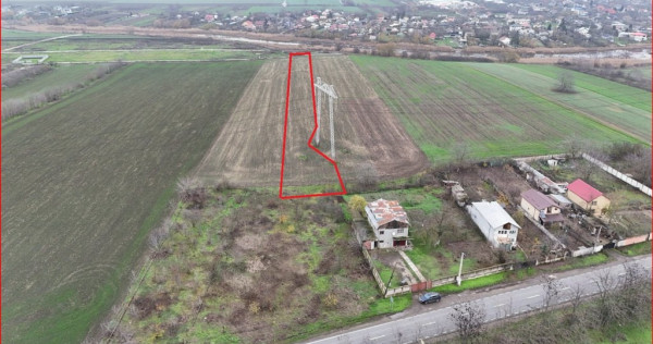 FRUMUSANI&ndash; ORASTI | TEREN 7.630 MP | DUBLA DESCHIDERE 28 M