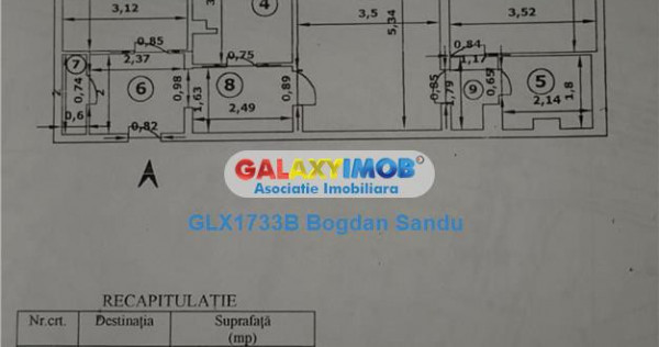 Apartament 3 camere de in Pantelimon - Sos. Vergului
