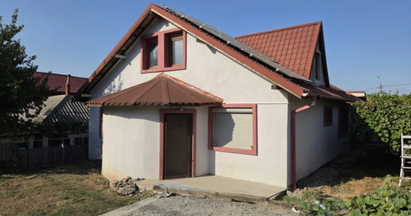 E3, casa noua, 2025 P+M, individuala, teren 368 mp, panouri