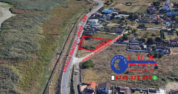 ID 7256 EXCLUSIVITATE | TEREN INTRAVILAN 1.648 MP CU DUBLĂ DESCHIDERE