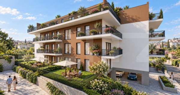 Apartament nou,2 camere,56 mp si balcon,zona Cetate