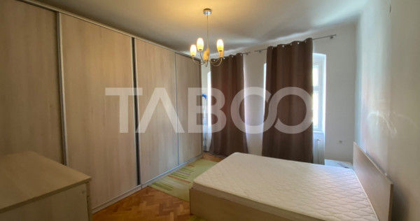 Apartament de inchiriat mobilat utilat 2 camere 80 mpu in Si