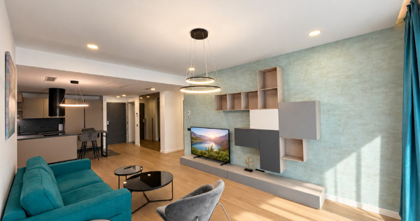 Apartament 2 camere | One Herăstrău Towers | Terasă 16 mp