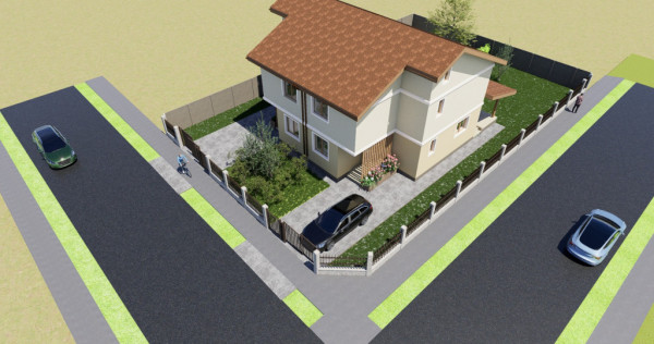 Super Pozitie | Duplex 5 camere 2 bai | 107 MP | Ghiroda
