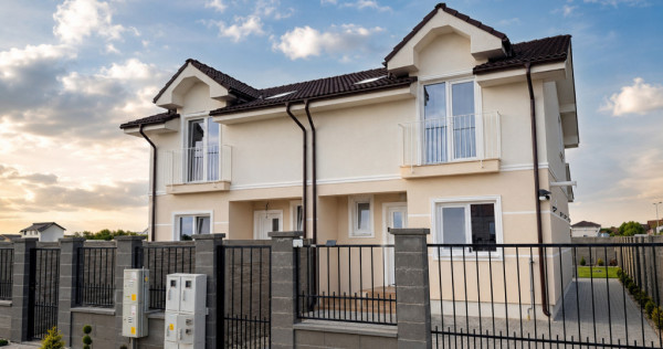 Duplex cu 4 camere si 2 bai - 95 mp - Mosnita
