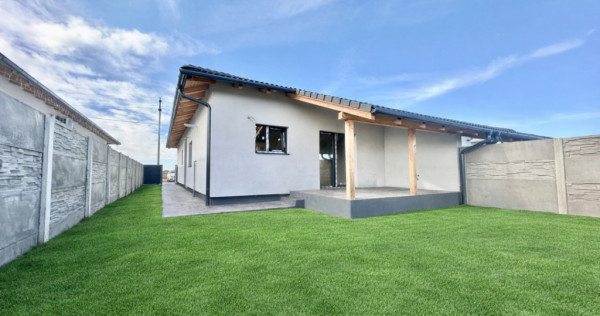 Duplex modern cu 3 camere pe parter - Teren 333 mp - Mosnita