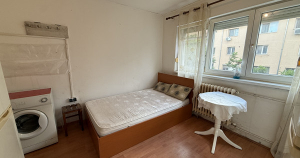 Apartament cu o camera, 16 mp utili, etajul 3, mobilat - Buz