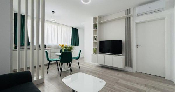 Apartament modern cu 2 camere, 48 mp utili, mobilat - XCity