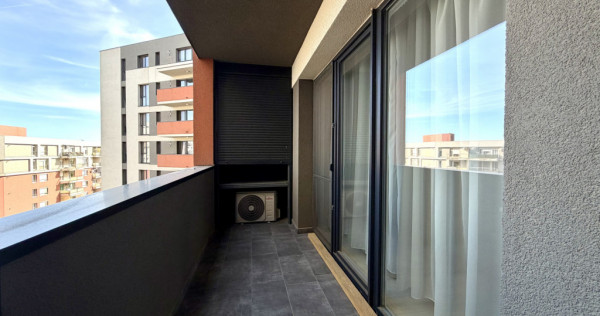 Apartament modern, 2 camere, 57.5 mp utili, etaj 6 - Zona Ar
