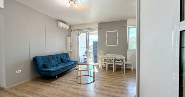 Apartament modern, 2 camere, 46.4 mp, etaj 1 - zona Cora