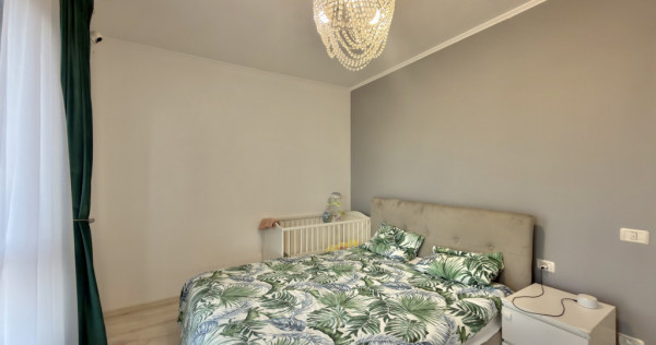 Apartament 3 camere, open space, mobilat si utilat - Giroc