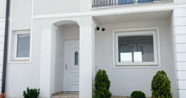 Casa insiruita, 4 camere, 87mp, 24mp terasa, toate utilitati