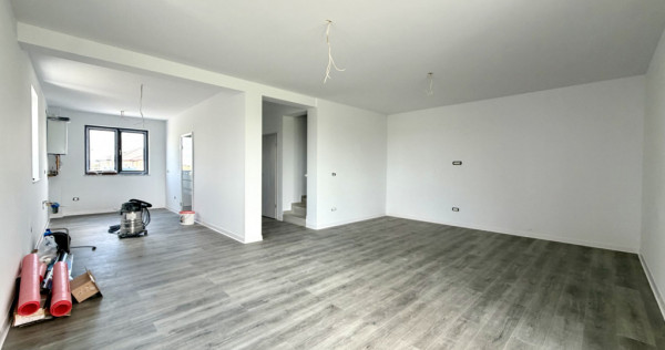 Duplex modern, 4 camere, 106 mp utili, 375 mp teren - Sacala