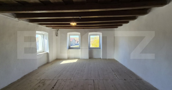 Casa Homorod -Mercheasa- teren 4800 intravilan , posibilitat
