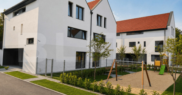 Duplex de v&acirc;nzare, 158 mp, gradina 71 mp, zona Bună Ziua