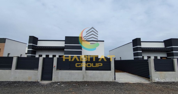 Casă individuală modernă pe parter, 4 camere, 122 mp utili si pod
