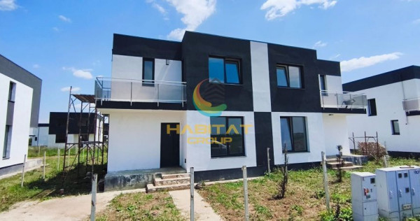 Vilă P+1E &icirc;n complex privat, 4 camere, &icirc;ncălzire pardoseală, străzi asfaltate