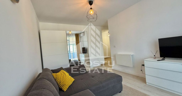 Apartament cu 1 camera de vanzare, 35mp utili + balcon, in Giroc