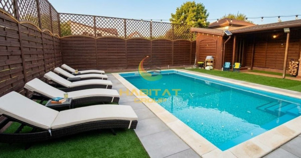 Vila premium cu piscina-393mp- teren 500mp- Sos. Oltenitei