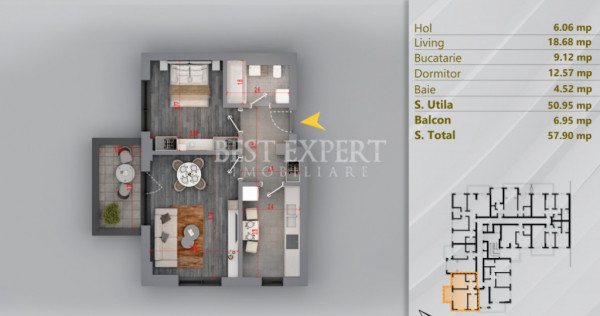 2 Camere | Alege Premium, Alege Inteligent | Avans 15%