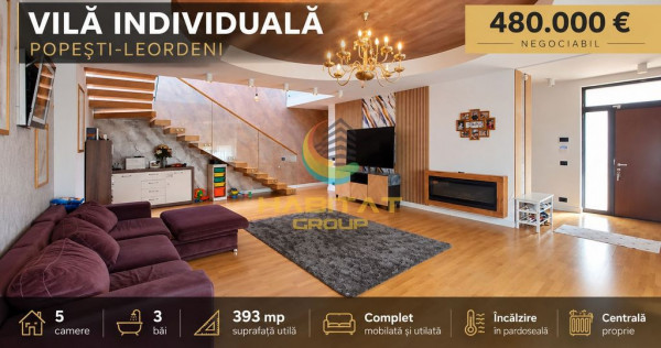 V&acirc;nzare Vila Individuală 390 mp | Popești leordeni